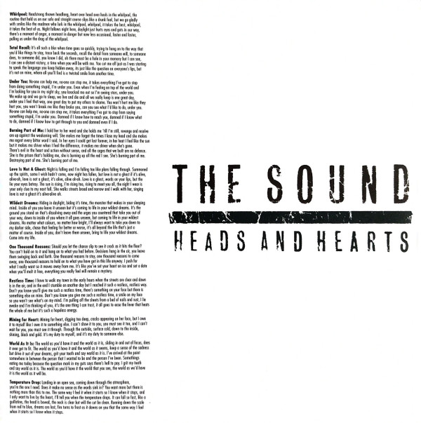 The Sound - Heads And Hearts | Demon Records (DEMREC721) - 4