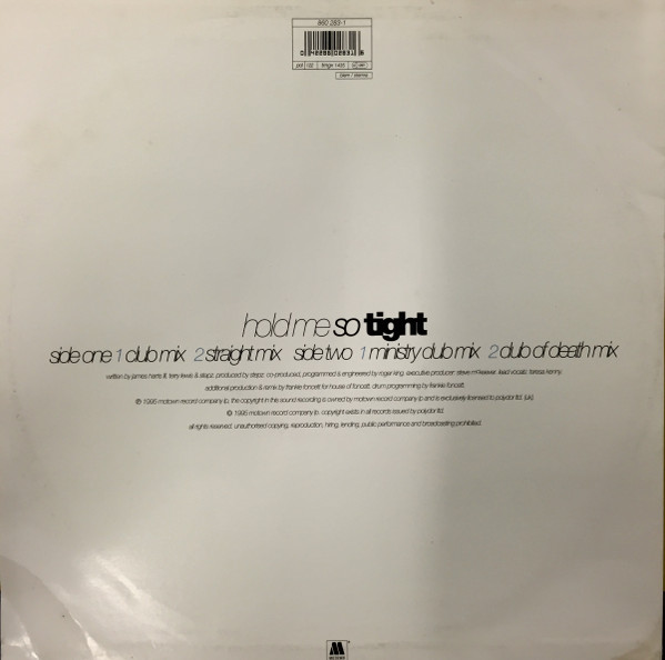 Stepz - Hold Me So Tight | Motown (TMGX 1435) - 3