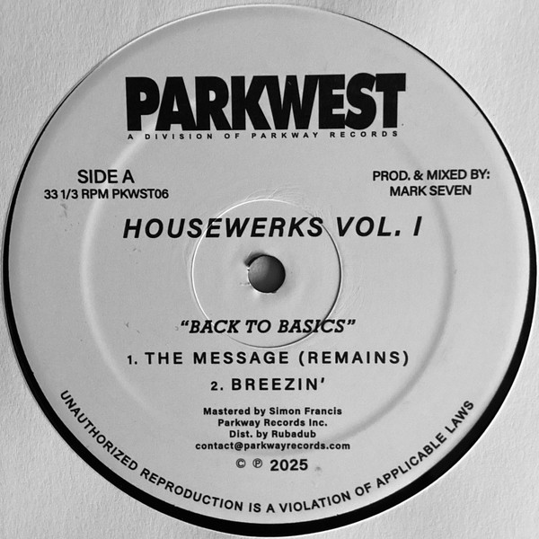 Mark Seven - Housewerks Vol. 1 | Parkwest (PKWST06) - main Mark Seven - Housewerks Vol. 1 | Parkwest (PKWST06) - main