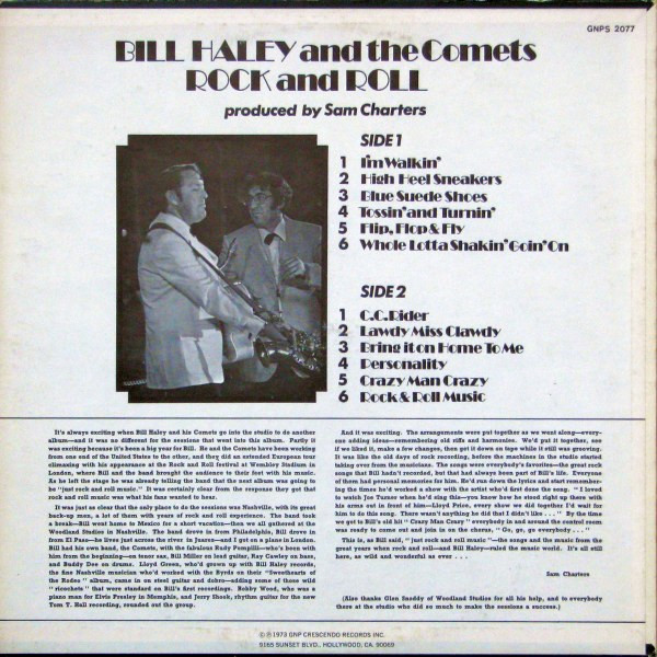 Bill Haley And His Comets - Rock And Roll | GNP Crescendo (GNPS 2077) - 2 Bill Haley And His Comets - Rock And Roll | GNP Crescendo (GNPS 2077) - 2