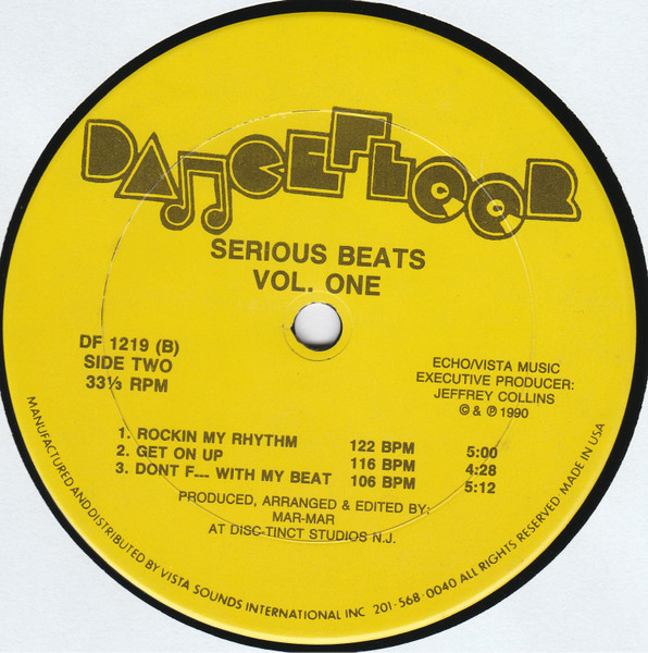 Serious Beats - Vol. One | Dancefloor (DF 1219) - 2 Serious Beats - Vol. One | Dancefloor (DF 1219) - 2