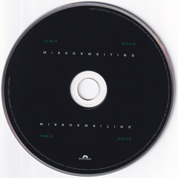Jamie Woon - Mirrorwriting | Candent Songs (CNDNT004) - 3