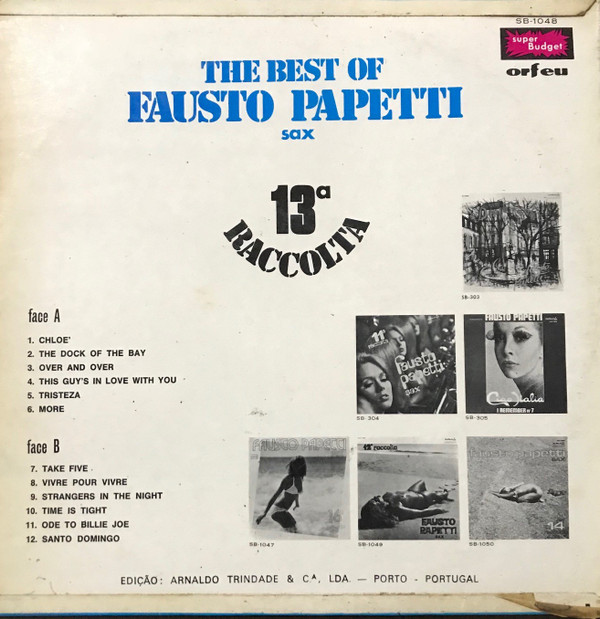 Fausto Papetti - 13a Raccolta | Orfeu (SB-1048) - 2