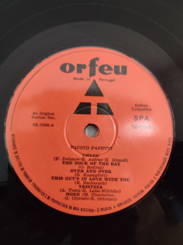 Fausto Papetti - 13a Raccolta | Orfeu (SB-1048) - 3