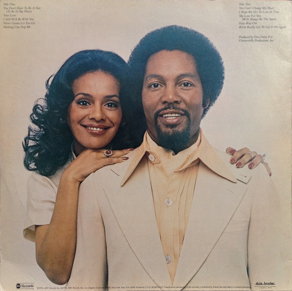 Marilyn McCoo & Billy Davis Jr. - I Hope We Get To Love In Time | ABC Records (ABCD-952) - 2