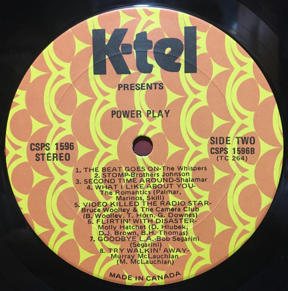 Various - Power Play | K-tel (TC 264) - 4