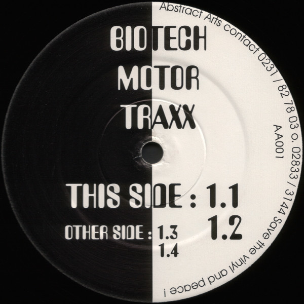 Musik Aus Strom - Biotech Motor Traxx | Abstract Arts (AA 001)