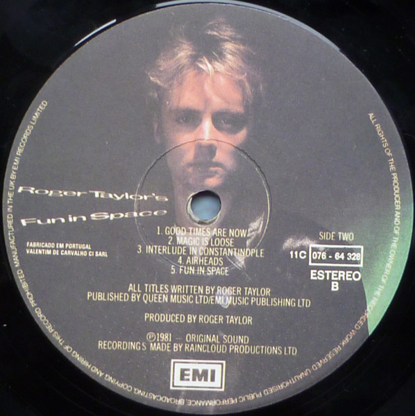 Roger Taylor - Roger Taylor's Fun In Space | EMI (11C 076-64328) - 4