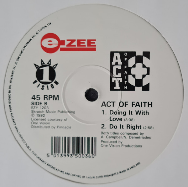 Act Of Faith - The Whole Thing | E-Zee (EZY 1203) - 2