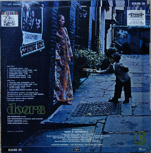 The Doors - Strange Days | Disques Vogue (CLVLXEK 211) - 2 The Doors - Strange Days | Disques Vogue (CLVLXEK 211) - 2