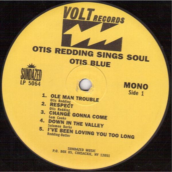 Otis Redding - Otis Blue / Otis Redding Sings Soul LP - MONO EDITION | Volt (LP 5064) - 3