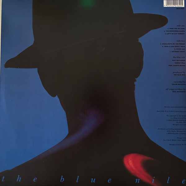 The Blue Nile - Hats | Confetti Records (BlueLP002) - 2 The Blue Nile - Hats | Confetti Records (BlueLP002) - 2