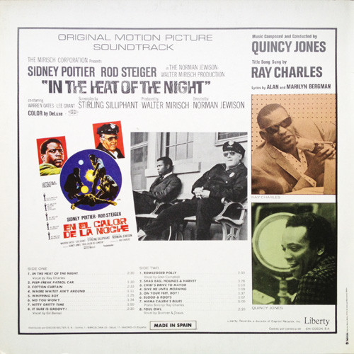 Quincy Jones - En El Calor De La Noche - In The Heat Of The Night (Original Motion Picture Soundtrack) | Belter (2-90.045) - 2