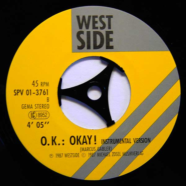 O.K. - Okay! (Mixed Media Edit) | Westside Music (SPV 01-3761) - 4 O.K. - Okay! (Mixed Media Edit) | Westside Music (SPV 01-3761) - 4