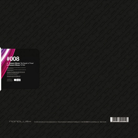 Kassem Mosse - We Speak To Those / Hi Res | Nonplus Records (#008) - main