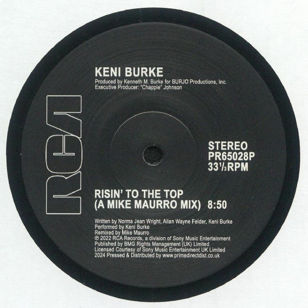 Keni Burke / Evelyn King - Risin' To The Top / I'm In Love (A Mike Maurro Mix) | RCA (PR65028P)