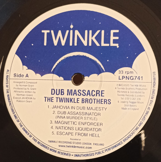 Twinkle Brothers - Dub Massacre - Inna Murder Style | Twinkle Music (NG 741) - 2 Twinkle Brothers - Dub Massacre - Inna Murder Style | Twinkle Music (NG 741) - 2