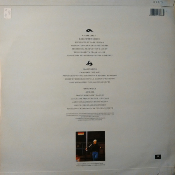 Belouis Some - Some Girls (+Imagination) | Parlophone (12R 6176) - 2