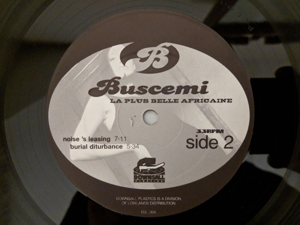 Buscemi - La Plus Belle Africaine | Downsall Plastics (DSL 004) - 4