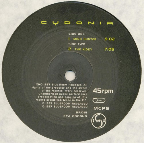Cydonia - Mind Hunter | Blue Room Released (BR061) - 3