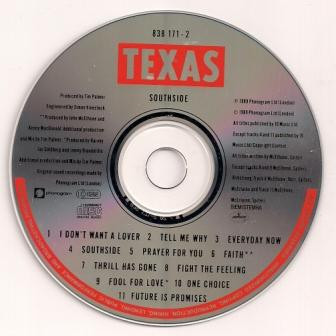 Texas - Southside | Mercury (838 171-2) - 3