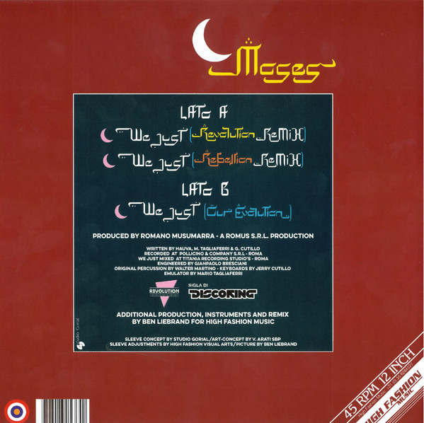 Moses - We Just (Ben Liebrand Remixes) | High Fashion Music (MS520) - 2 Moses - We Just (Ben Liebrand Remixes) | High Fashion Music (MS520) - 2