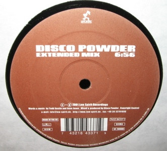 Disco Powder - Disco Powder | Low Spirit Recordings (74321 84337 1) - 2