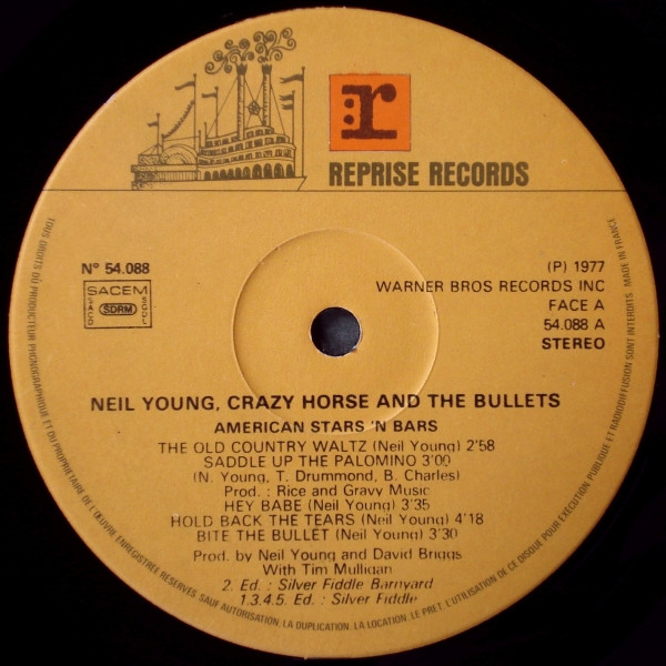 Neil Young - American Stars 'N Bars | Reprise Records (54 088) - 2