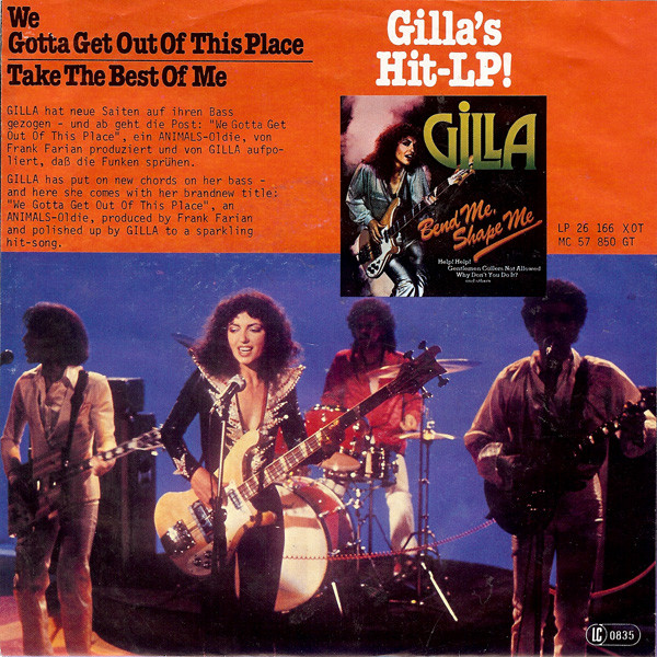 Gilla - We Gotta Get Out Of This Place | Hansa International (100 488) - 2 Gilla - We Gotta Get Out Of This Place | Hansa International (100 488) - 2