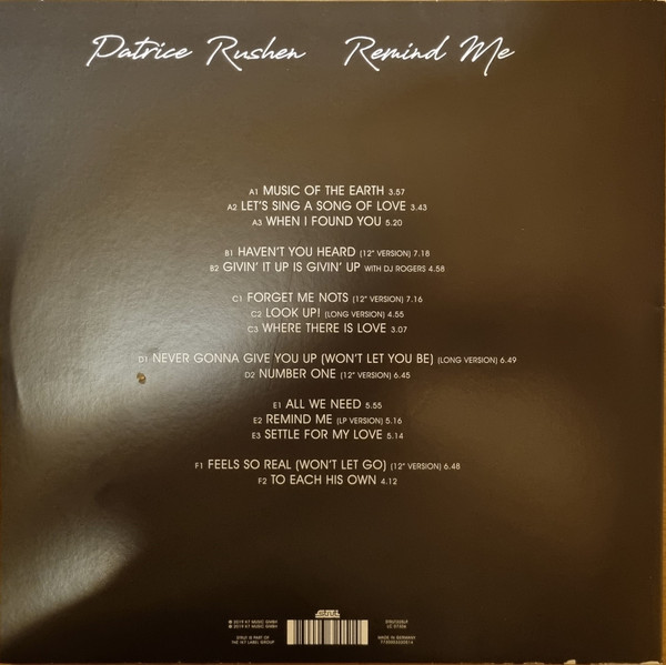 Patrice Rushen - Remind Me (The Classic Elektra Recordings 1978-1984) | Strut (STRUT205LP) - 2
