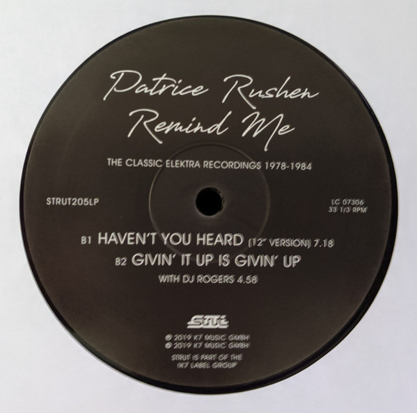 Patrice Rushen - Remind Me (The Classic Elektra Recordings 1978-1984) | Strut (STRUT205LP) - 3