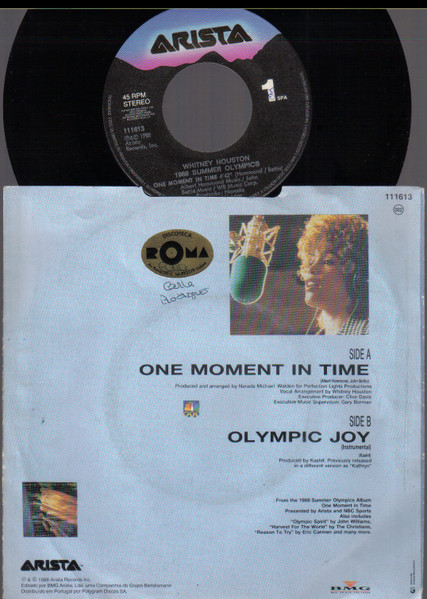 Whitney Houston - One Moment In Time | Arista (111 613) - 2