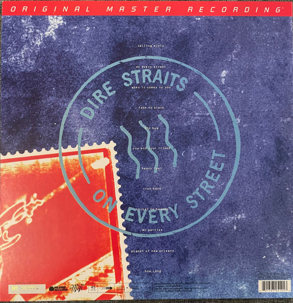 Dire Straits - On Every Street | Mobile Fidelity Sound Lab (MFSL2-510) - 3