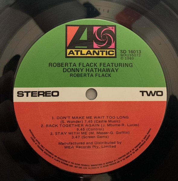 Roberta Flack Featuring Donny Hathaway