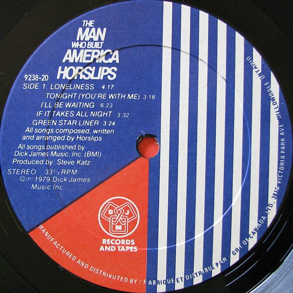 Horslips - The Man Who Built America | DJM Records (9238-20) - 3 Horslips - The Man Who Built America | DJM Records (9238-20) - 3
