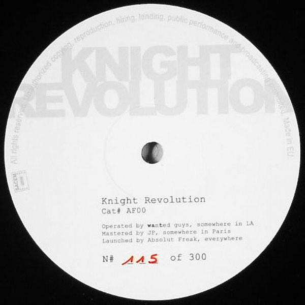 We Are Terrorists - Knight Revolution | Absolut Freak Records (AF00)