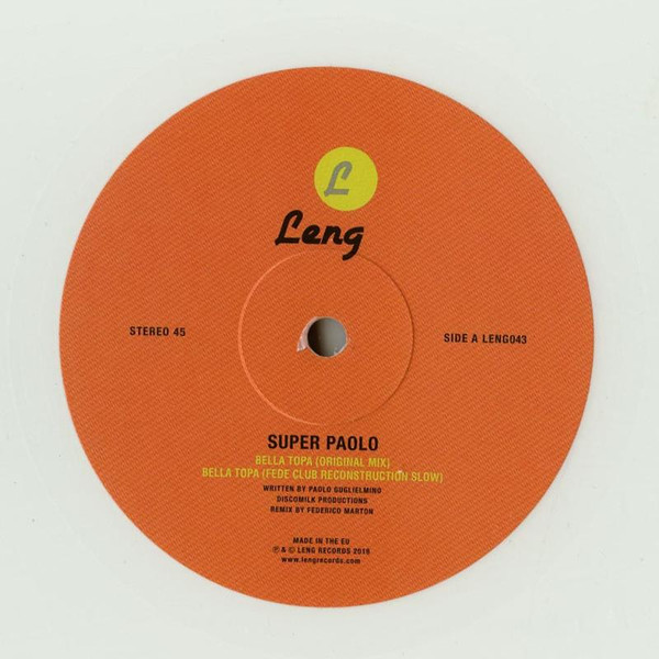 Super Paolo - Bella Topa | Leng (LENG043) - main Super Paolo - Bella Topa | Leng (LENG043) - main