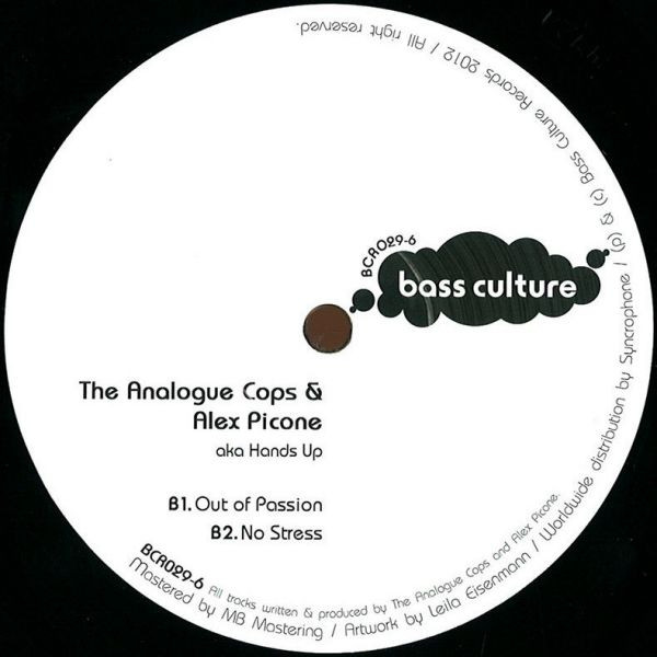 The Analogue Cops , Ryan Elliott & Alessandro Picone - Five EP | Bass Culture Records (BCR029) - 2 The Analogue Cops , Ryan Elliott & Alessandro Picone - Five EP | Bass Culture Records (BCR029) - 2