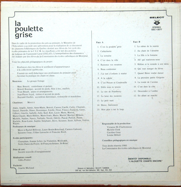 Various - La Poulette Grise | Select (SSC-13077) - 2 Various - La Poulette Grise | Select (SSC-13077) - 2