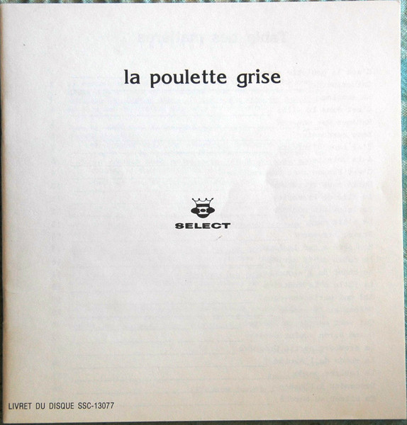 Various - La Poulette Grise | Select (SSC-13077) - 3 Various - La Poulette Grise | Select (SSC-13077) - 3