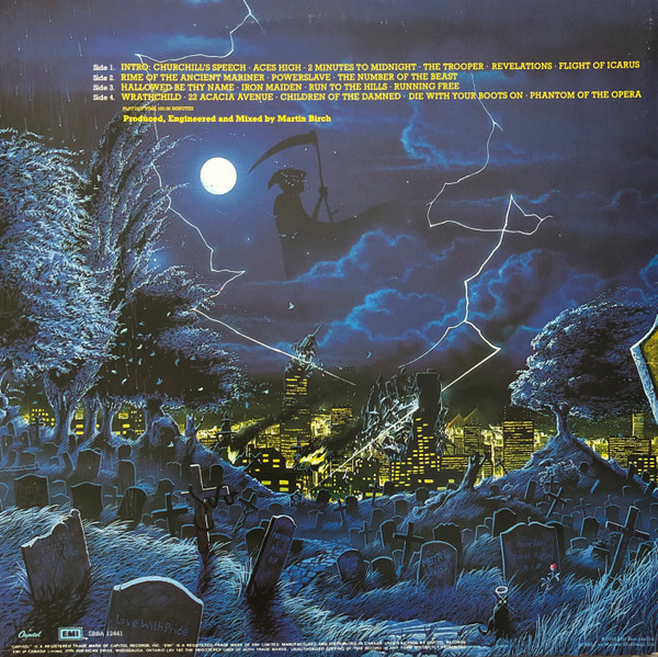 Iron Maiden - Live After Death (2LP) [Vinyl] | Capitol Records (SABB-12441) - 4