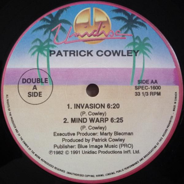 Giorgio Moroder / Patrick Cowley - From Here To Eternity / Invasion / Mind Warp | Unidisc (SPEC-1600) - 4