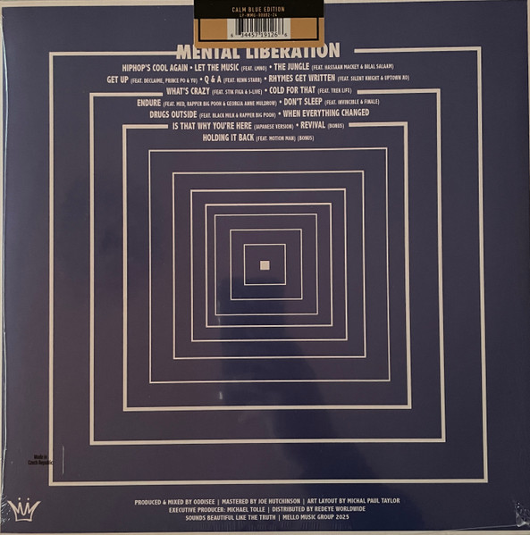 Oddisee - Mental Liberation | Mello Music Group (LP-MMG-00002-24) - 2 Oddisee - Mental Liberation | Mello Music Group (LP-MMG-00002-24) - 2
