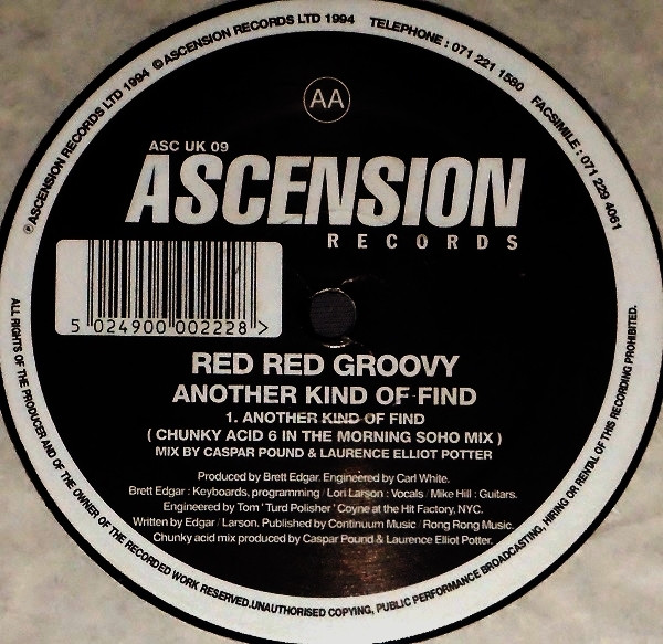 Red Red Groovy - Another Kind Of Find | Ascension Records (ASC UK 09) - 3