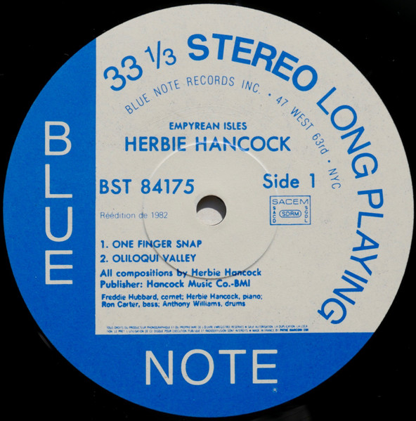 Herbie Hancock - Empyrean Isles | Blue Note (BST 84175) - 4
