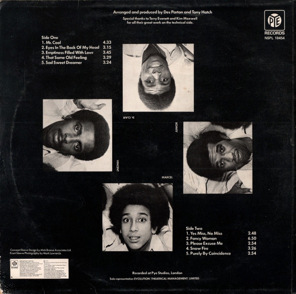 Sweet Sensation - Sweet Sensation | Pye Records (NSPL 18454) - 2 Sweet Sensation - Sweet Sensation | Pye Records (NSPL 18454) - 2