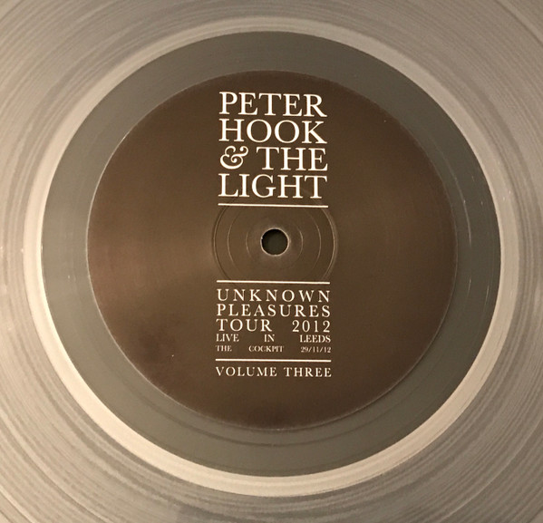 Peter Hook And The Light - Unknown Pleasures Tour 2012 Live In Leeds Volume Three LP | Let Them Eat Vinyl (LETV546LP) - 3 Peter Hook And The Light - Unknown Pleasures Tour 2012 Live In Leeds Volume Three LP | Let Them Eat Vinyl (LETV546LP) - 3
