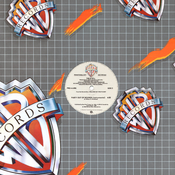 The B-52's - Private Idaho | Warner Bros. Records (PRO-A-890) - 2 The B-52's - Private Idaho | Warner Bros. Records (PRO-A-890) - 2