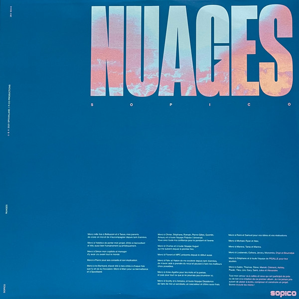 Sopico - Nuages | Polydor (384934-6) - 3