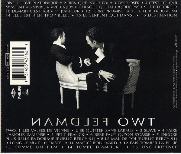 François Feldman - Two Feldman | Mercury (534316 2) - 2 François Feldman - Two Feldman | Mercury (534316 2) - 2